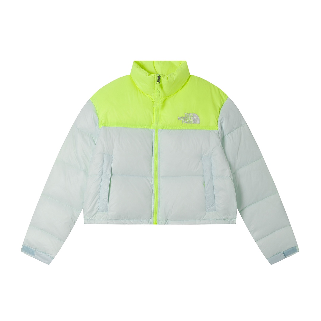 The North Face Clothing Down Jacket Blue Green Women Winter Collection Milgauss