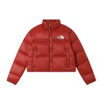 The North Face Clothing Down Jacket Red Women Winter Collection Milgauss