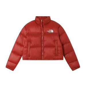 The North Face Clothing Down Jacket Red Women Winter Collection Milgauss