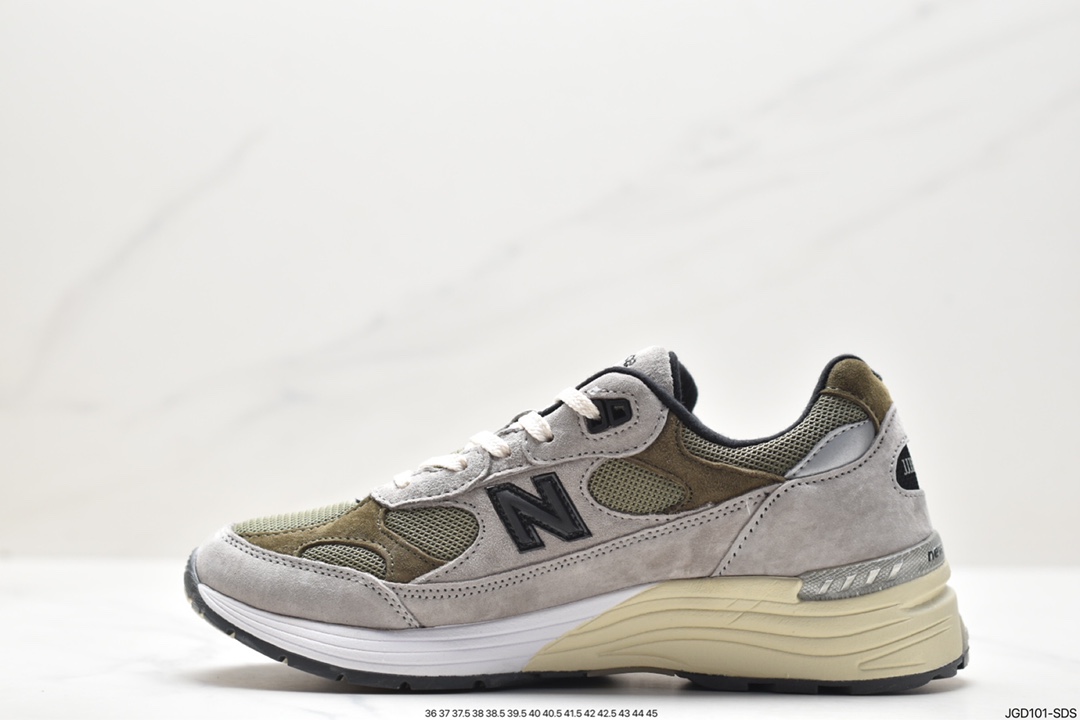 New Balance Made in USA M992 series American blood traditional retro leisure sports wear dad running shoes W992J2