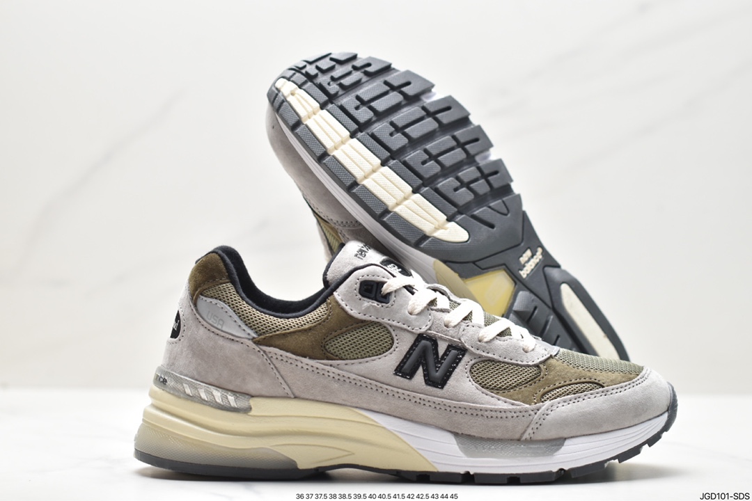 New Balance Made in USA M992 series American blood traditional retro leisure sports wear dad running shoes W992J2