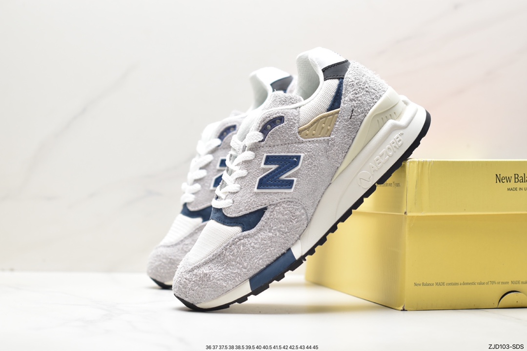 NB New Balance M998 Made in USA High-end American-made pedigree series classic retro casual sports jogging shoes U998TA