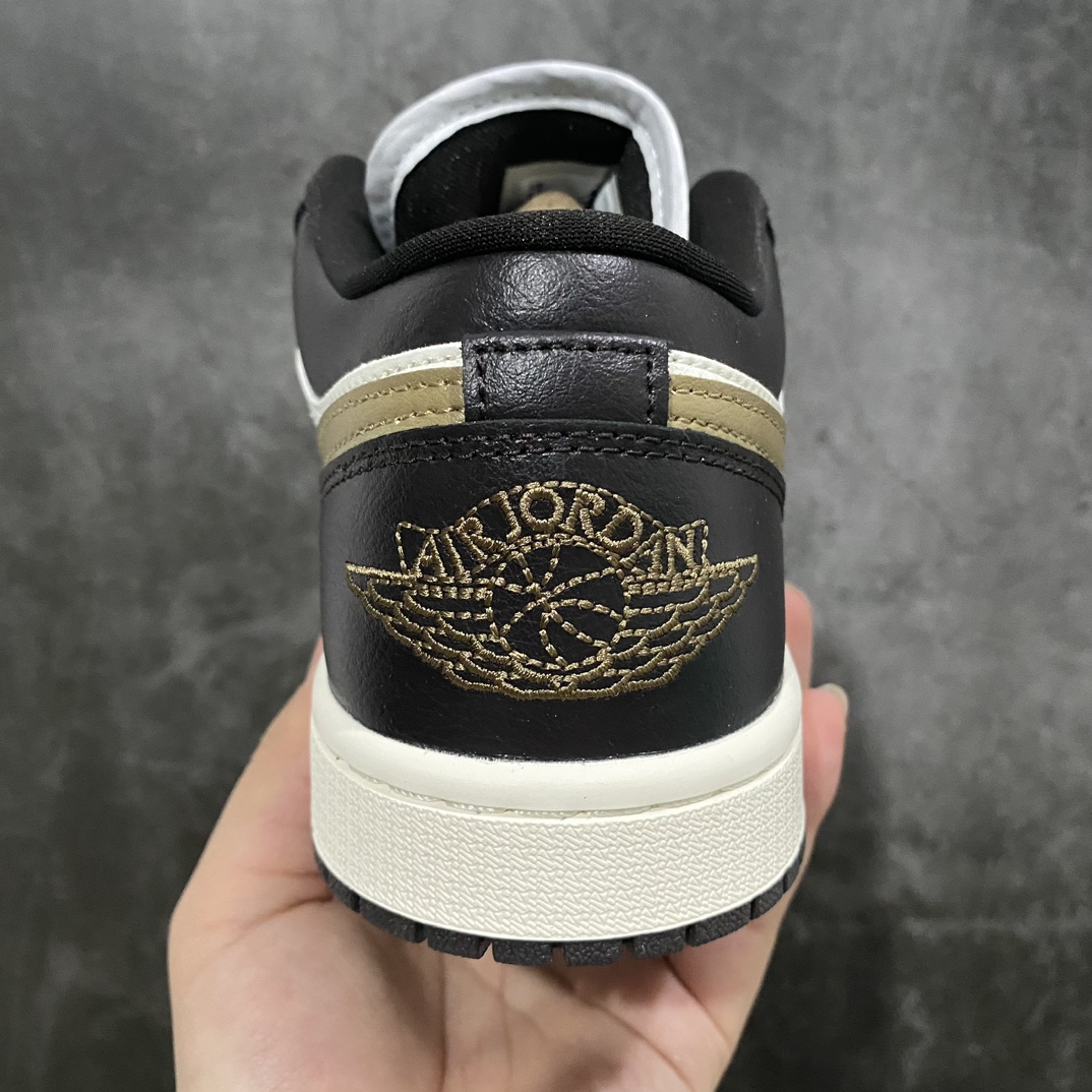 DT version Nike Air Jordan 1 Low AJ1 low-top white and brown DC0774-200