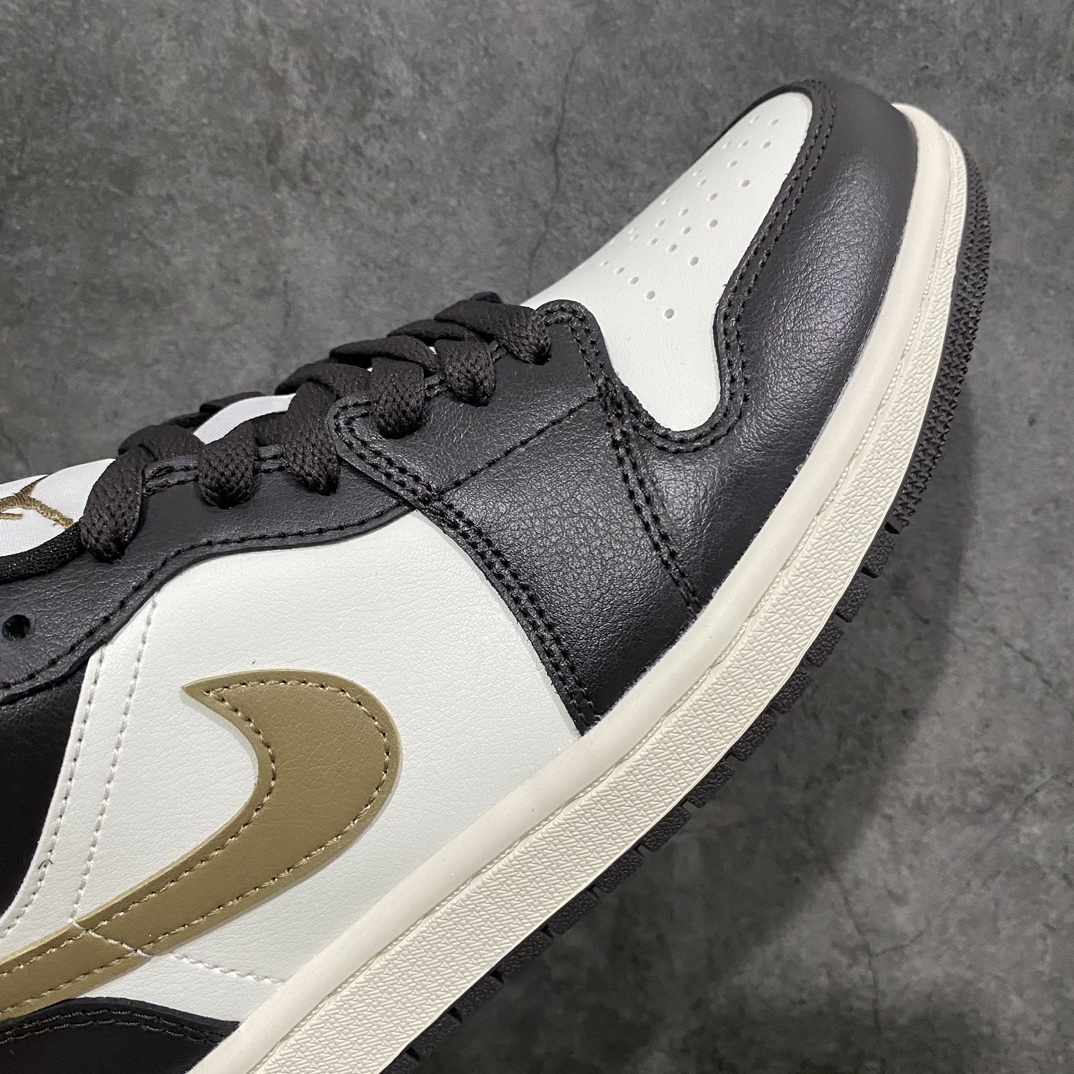 DT version Nike Air Jordan 1 Low AJ1 low-top white and brown DC0774-200