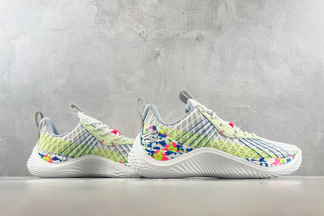 Under Armour Curry Flow 10 ”Surprise Party” Solash Party Birthday White 3026271-100