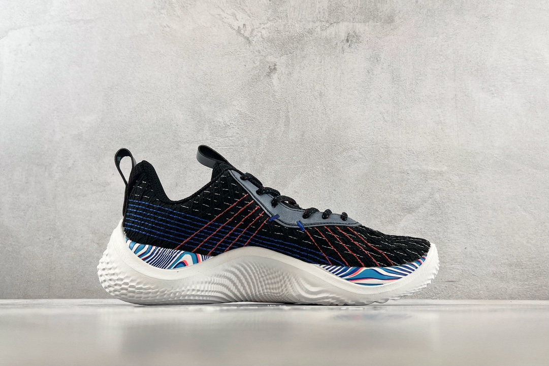 Under Armour CURRY 10 Black Blue White 3025093-001