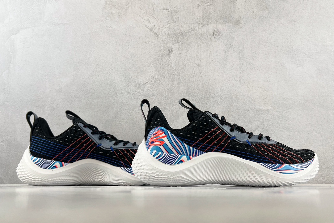 Under Armour CURRY 10 Black Blue White 3025093-001