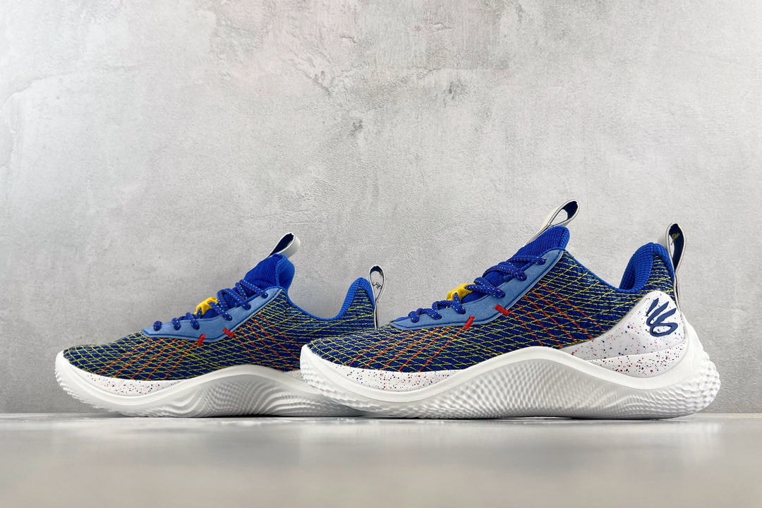 Under Armour CURRY 10 Dub Nation Blue and White 3026949-400