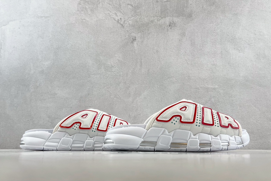 Nike Air More Uptempo Slide白红 FD9884-100