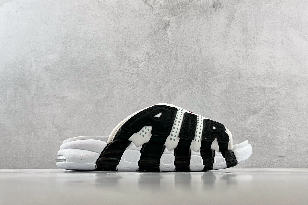 Nike Air More Uptempo Slide Large Air White Black FB7818-100