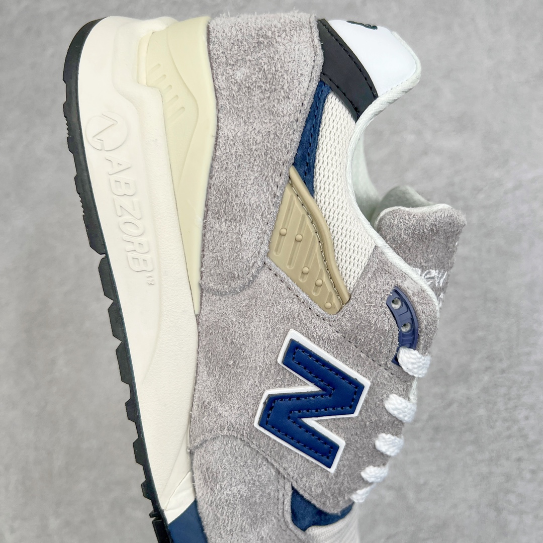 图片[6]-＃K版纯原 New Balance M998 Made in USA NB新百伦高端美产血统系列经典复古休闲运动慢跑鞋 NB998 诞生于 1993 年，作为第一双使用 ABZORB 缓冲材料的鞋款，一经发售就受到大量消费者的热烈追捧，如今已经成为了历久不衰的经典代表鞋款之一。原楦原数据开发版型 以优质面料制成鞋面结构。鞋面采用经典网眼布材质，辅以绒面革覆盖，带来更加清爽舒适的穿着体验。鞋舌上标记的 \\\”998\\\” 字样增强鞋款辨识度的同时，为鞋款注入更多动人细节。鞋款采用 ABZORB 缓冲材料的中底，通过缓冲和压缩阻力相结合来吸收冲击，稳定性高，不易打滑，助你畅享舒适有型的运动体验。采用猪巴革组合网织鞋面材质 后跟嵌入TPU装饰条稳固 升级原装5层独立私模 尺码：36 36.5 37 38 39.5 40 40.5 41.5 42 42.5 43 44 44.5 45-选品中心