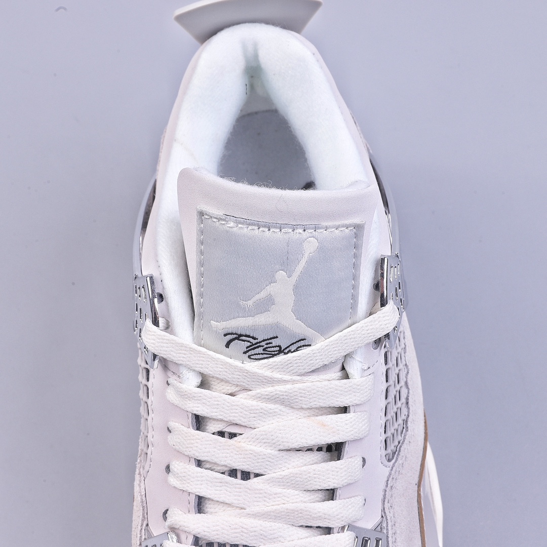 TNT Air Jordan 4 WMNS ”Frozen Moments” Silver Plated AQ9129-001