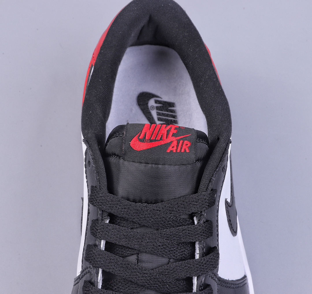 Foreign trade Air Jordan 1 Low ”Black Toe” AJ1 Joe 1 new black toe culture leisure sports shoes CZ0790-106