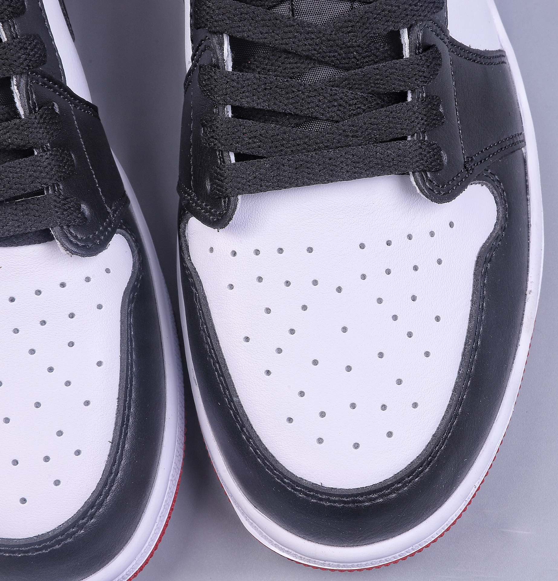 Foreign trade Air Jordan 1 Low ”Black Toe” AJ1 Joe 1 new black toe culture leisure sports shoes CZ0790-106