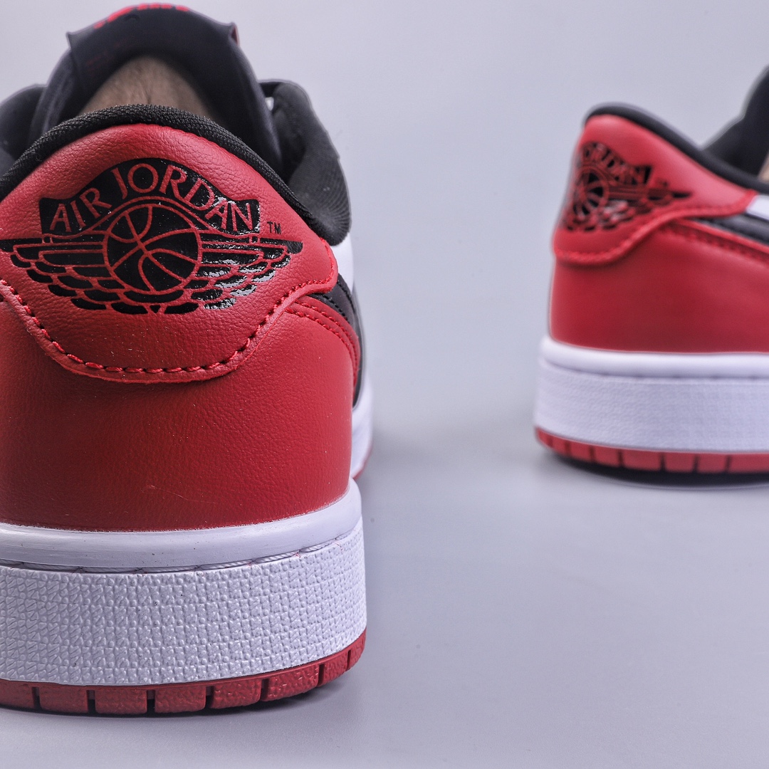 Foreign trade Air Jordan 1 Low ”Black Toe” AJ1 Joe 1 new black toe culture leisure sports shoes CZ0790-106