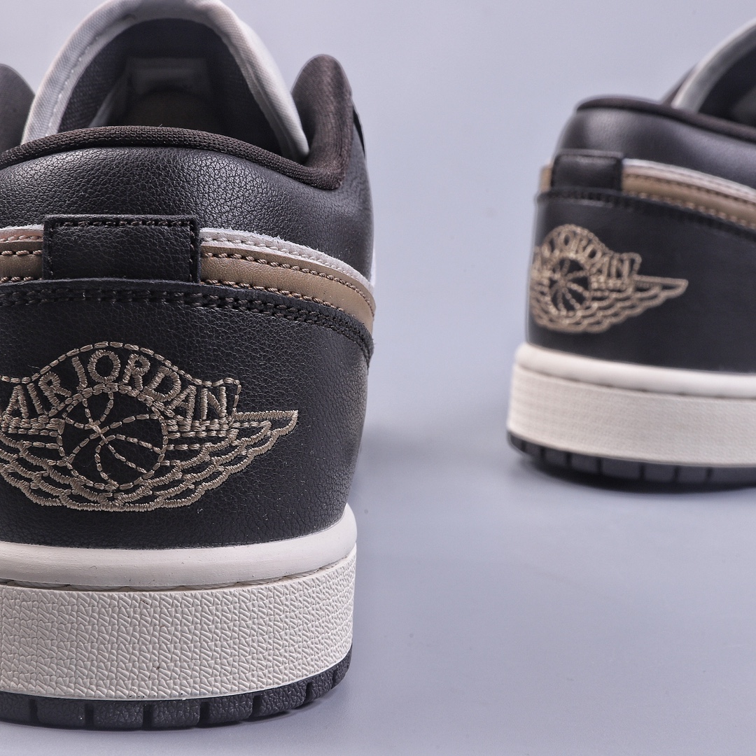 K Air Jordan 1 Low Brown AJ1 Joe 1 Low Top Casual Shoes DC0774-200