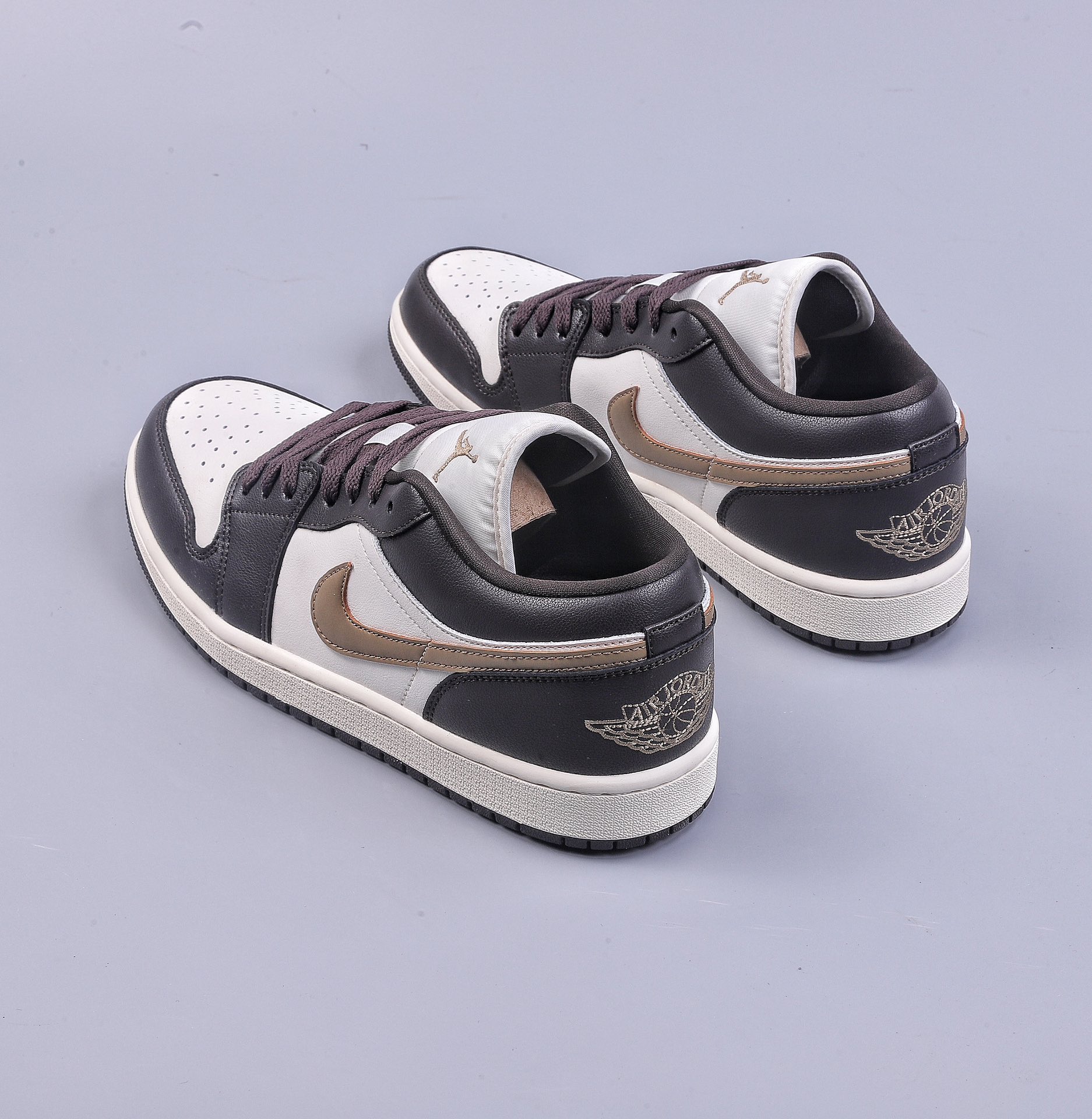 K Air Jordan 1 Low Brown AJ1 Joe 1 Low Top Casual Shoes DC0774-200