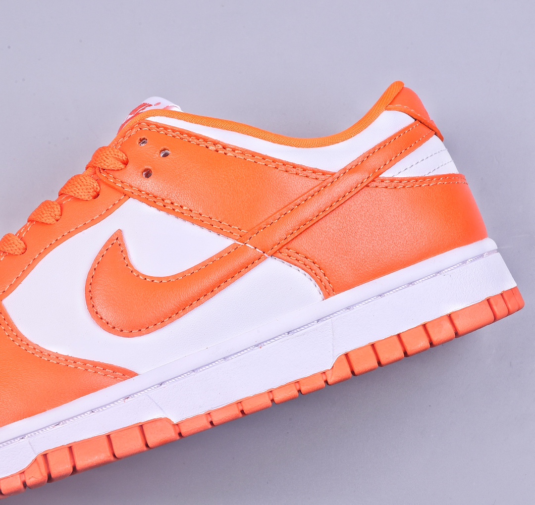 N NK Dunk Low SP White Orange CU1726-101