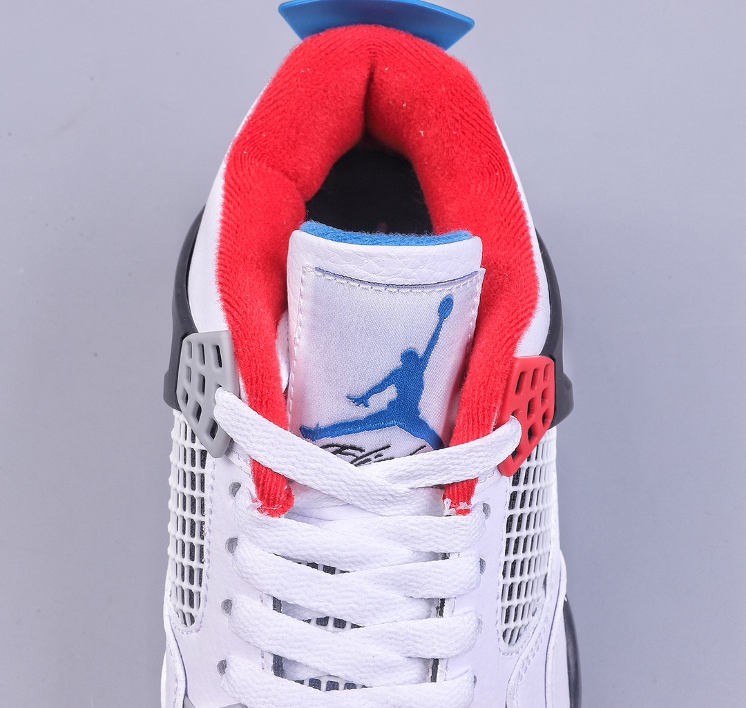 PB Air Jordan AJ4 Retro Red and Blue CI1184-146