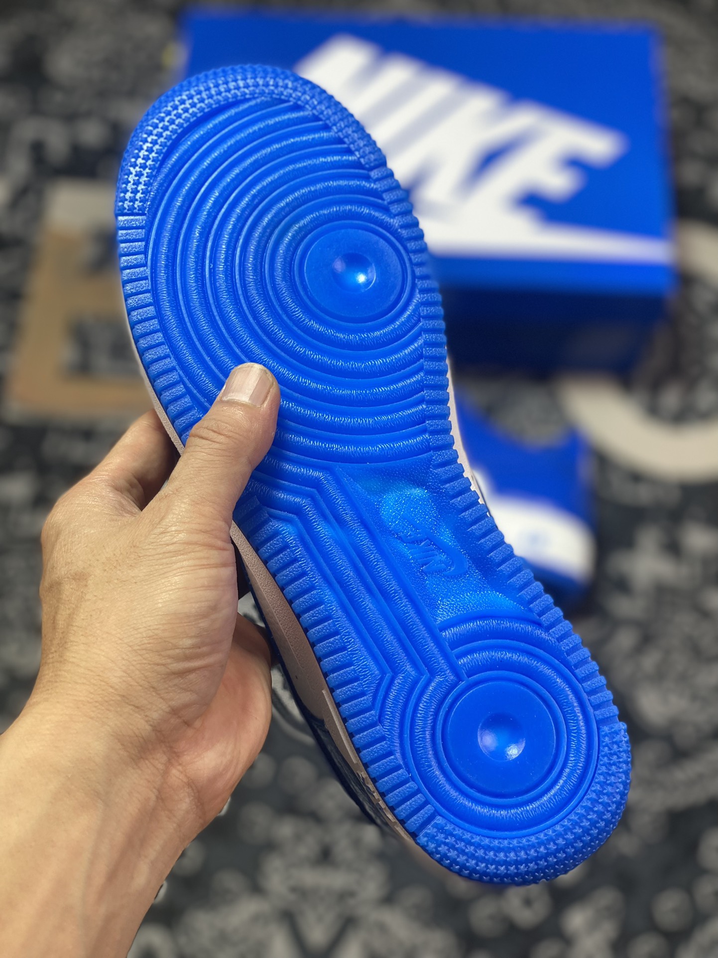 Nike Air Force 1'07 Low ”Royal Blue/White” Air Force One series classic low-top sneakers ”Patent Leather Royal Blue and White” HP3656-555