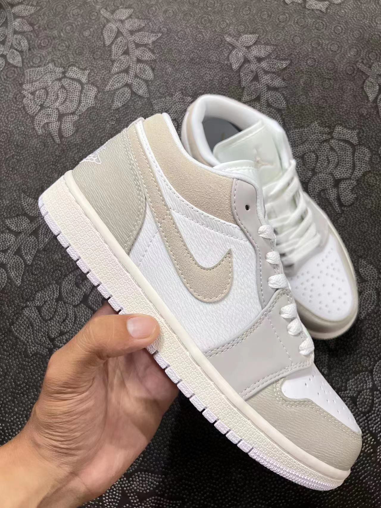 ? Air Jordan 1 Low SE Craft ”Tech Grey“ 解构低帮 白灰配色?