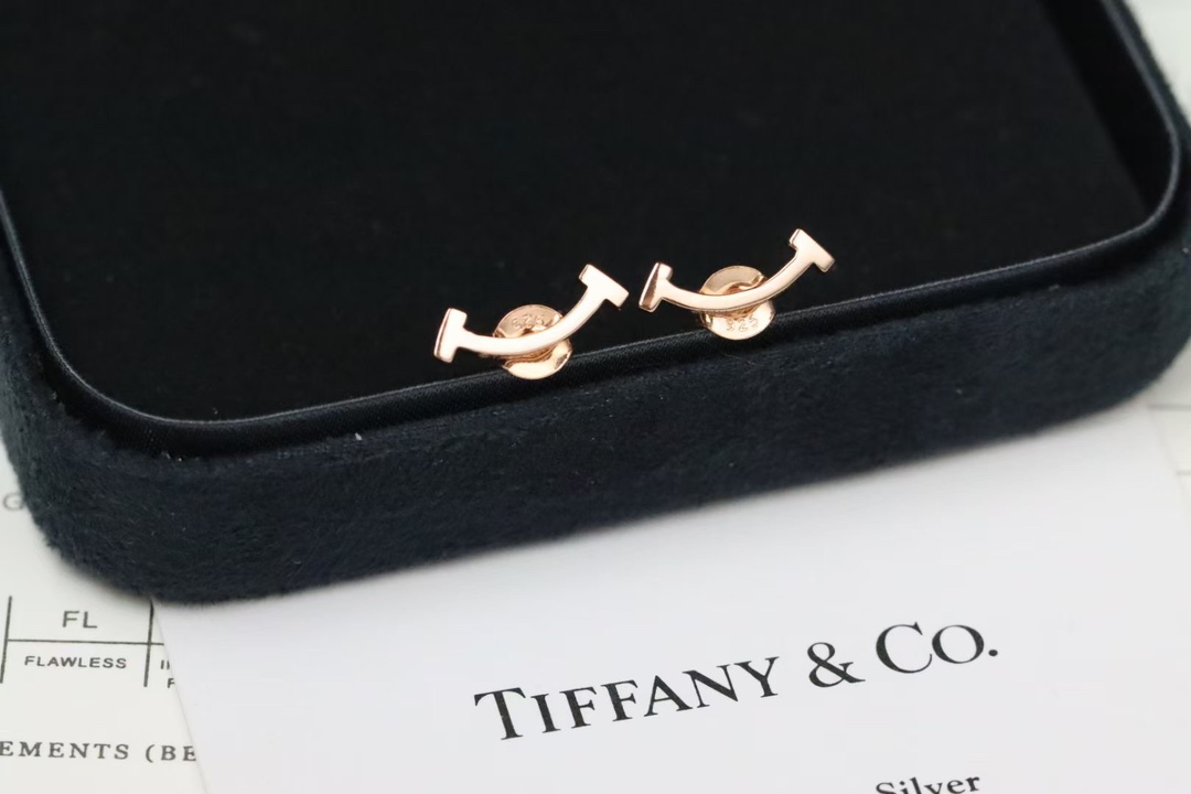 Tiffany & Co. Tiffany&Co. 微笑耳钉 925银