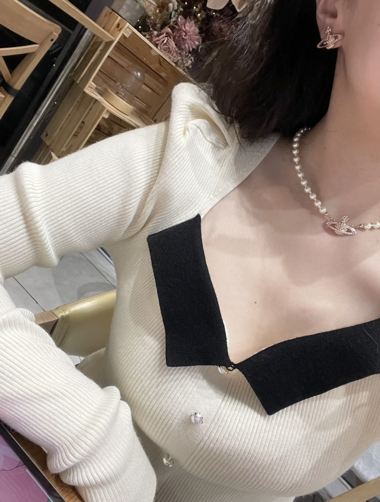 Vivienne Westwood 新品上架西太后浮雕珍珠项链