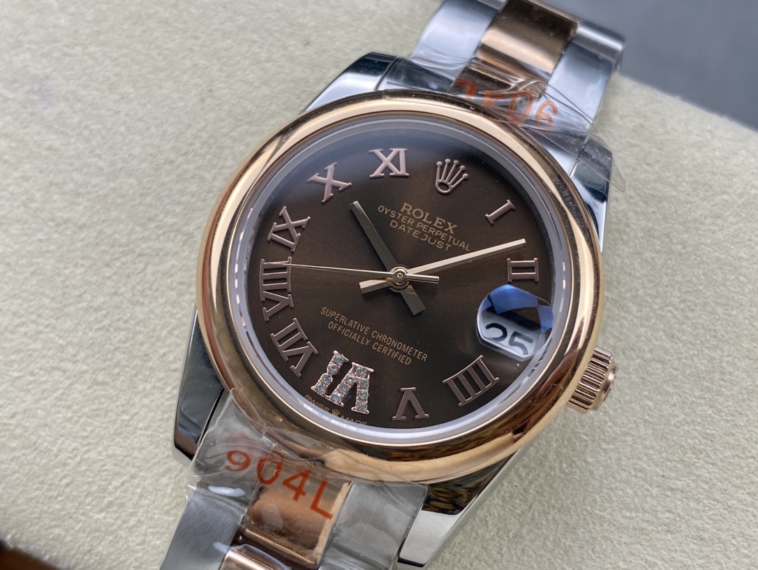 SK Factory 女款 劳力士Rolex 日志型31mm 自動機械腕時計