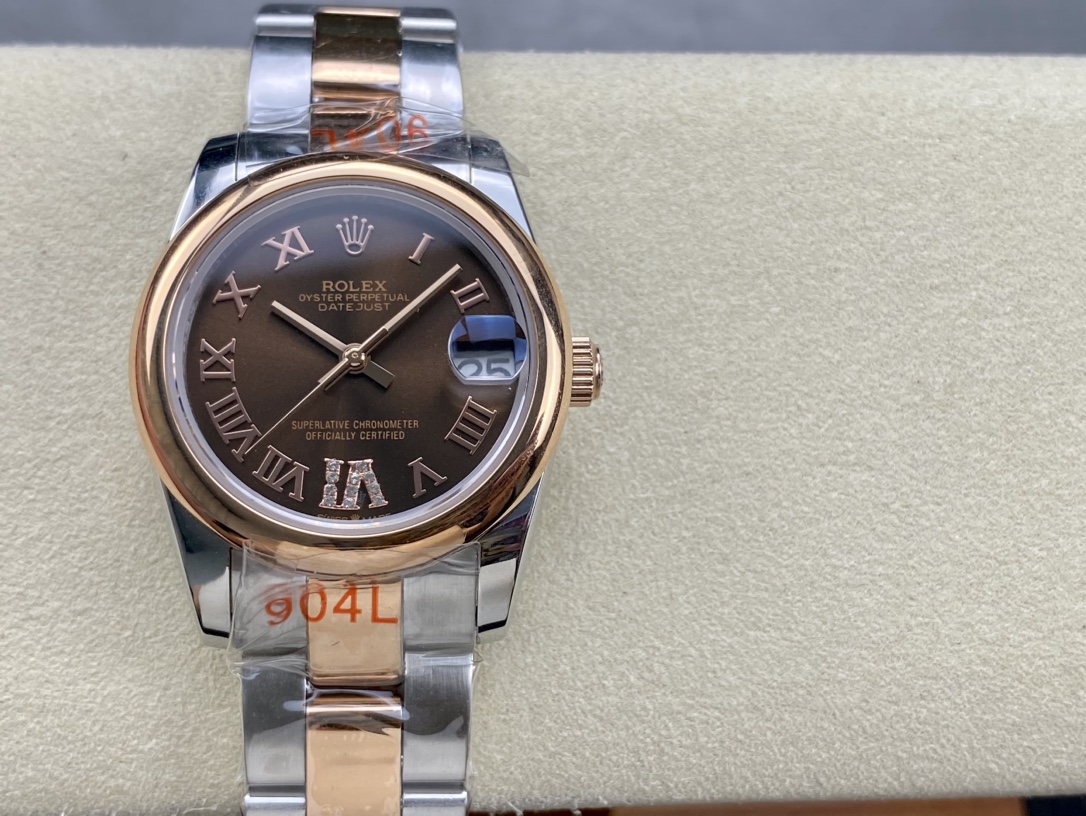 SK Factory 女款 劳力士Rolex 日志型31mm 自動機械腕時計