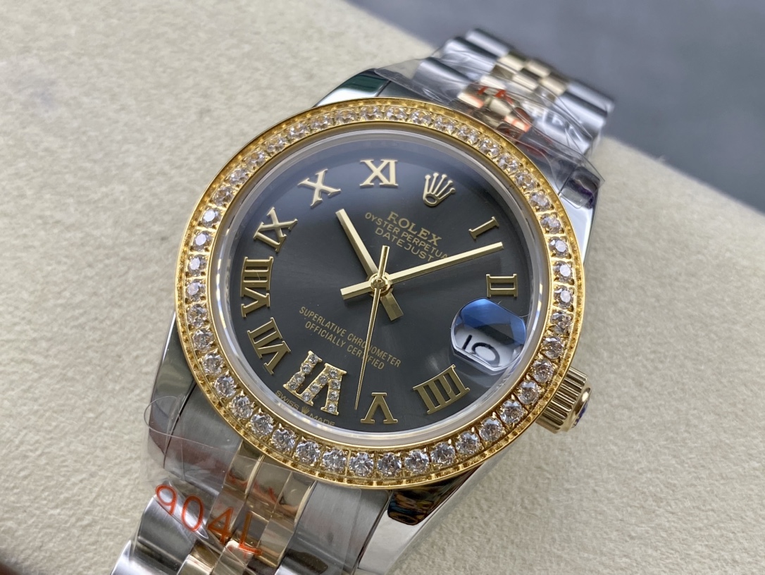 SK Factory 女款 劳力士Rolex 日志型31mm 自動機械腕時計