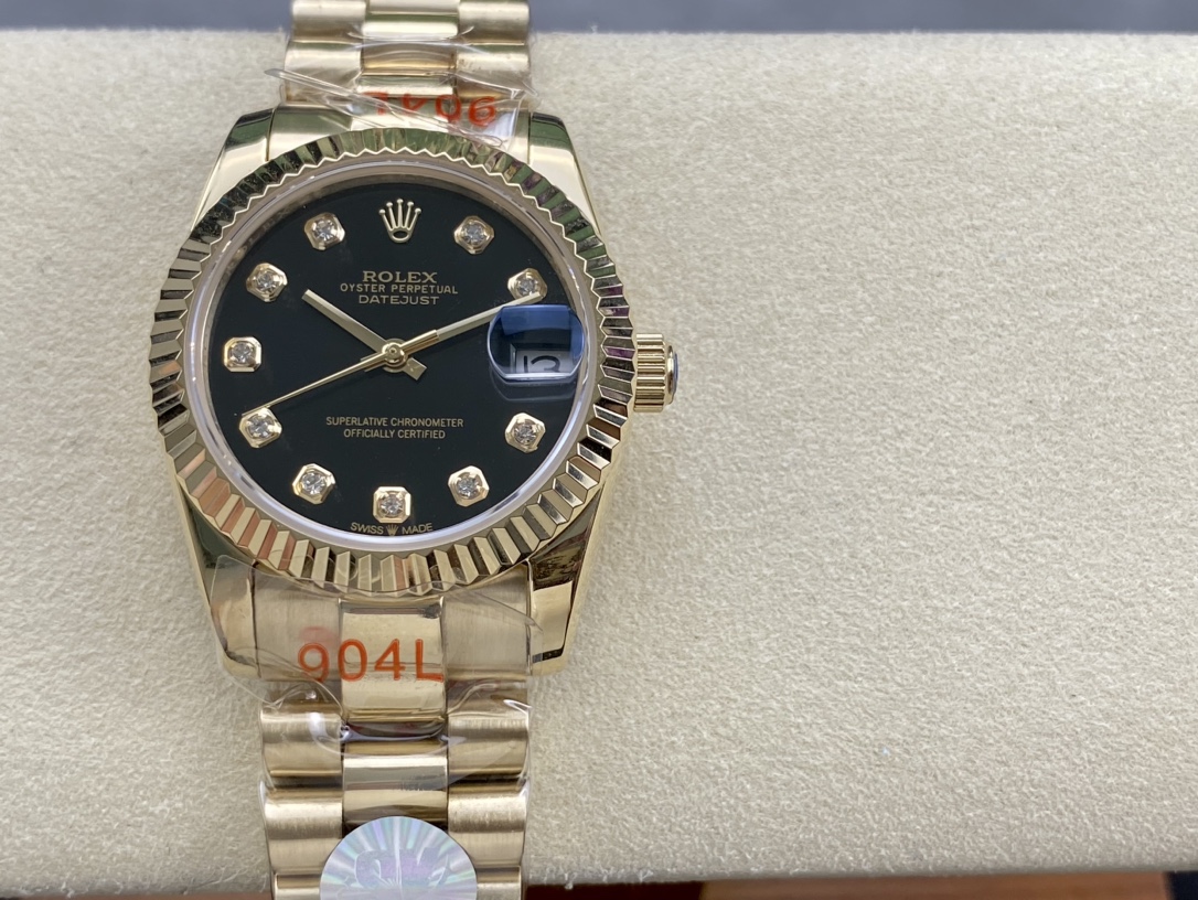 SK Factory 女款 劳力士Rolex 日志型31mm 自動巻き腕時計