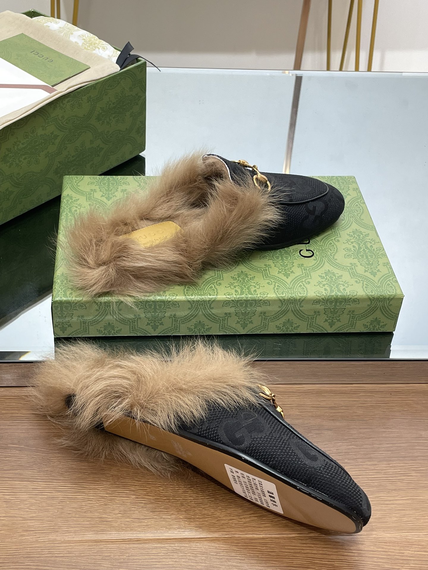 Gucci GG Jacquard Loafer Mule with Horsebit Detail Size 35-42 10 i1691494795 9943 8