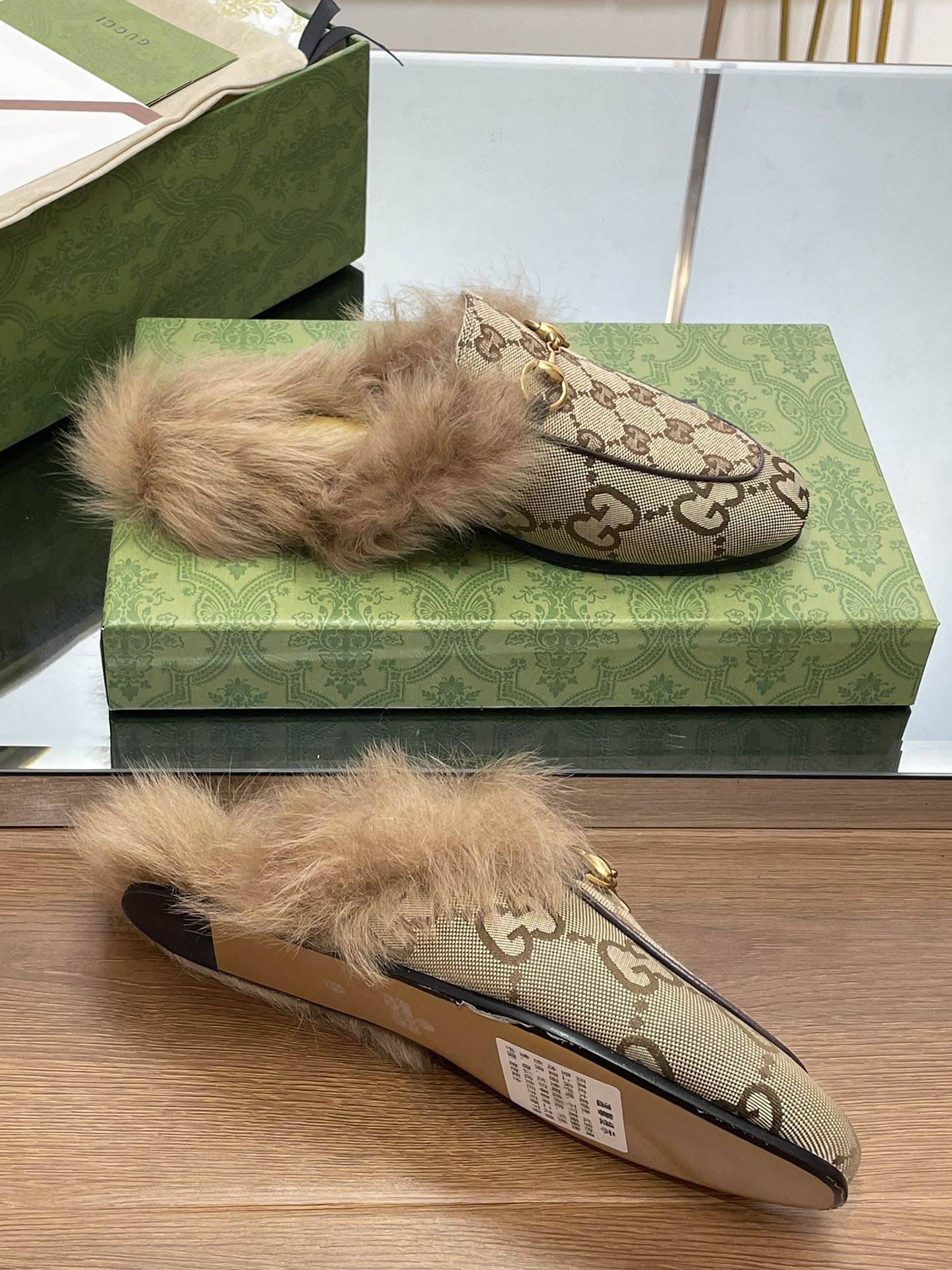 Gucci Princetown Slippers: Classic GG Canvas with Horsebit Detail, Size 35-42 10 i1691495954 908 8