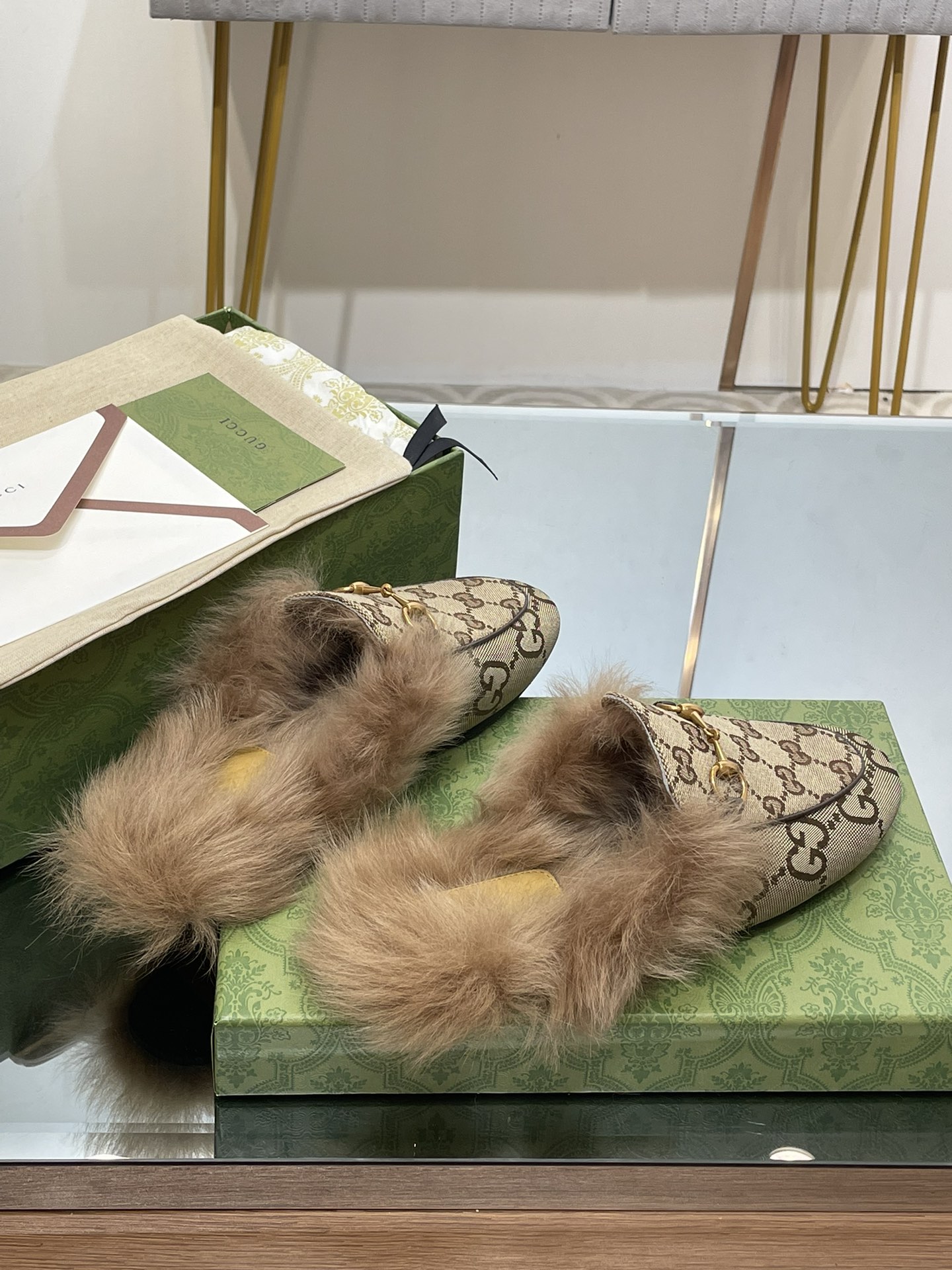 Gucci Princetown Slippers: Classic GG Canvas with Horsebit Detail, Size 35-42 5 i1691495954 9124 3