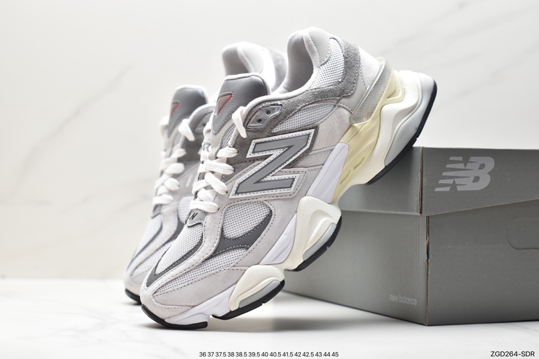 NB New Balance NB9060 official authentic spring millennium elephant hoof men's and women's 9060 comfortable all-match dad shoes U9060GRY