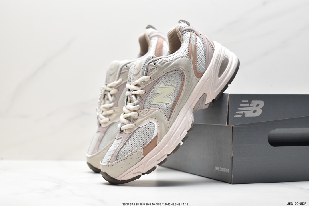 New Balance MR530TG series distressed silver grey