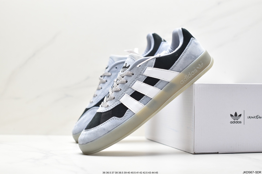 adidas originals Aloha Super ”One Black Eye” anti-slip shock-absorbing wear-resistant low-top sneakers HQ2032