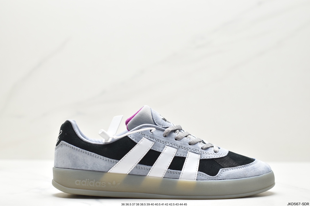 adidas originals Aloha Super ”One Black Eye” anti-slip shock-absorbing wear-resistant low-top sneakers HQ2032