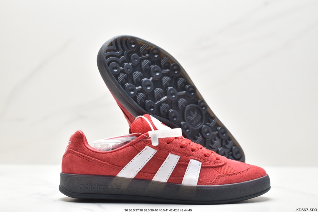 adidas originals Aloha Super ”One Black Eye” anti-slip shock-absorbing wear-resistant low-top sneakers HQ2032