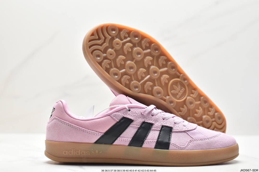 adidas originals Aloha Super ”One Black Eye” anti-slip shock-absorbing wear-resistant low-top sneakers HQ2032