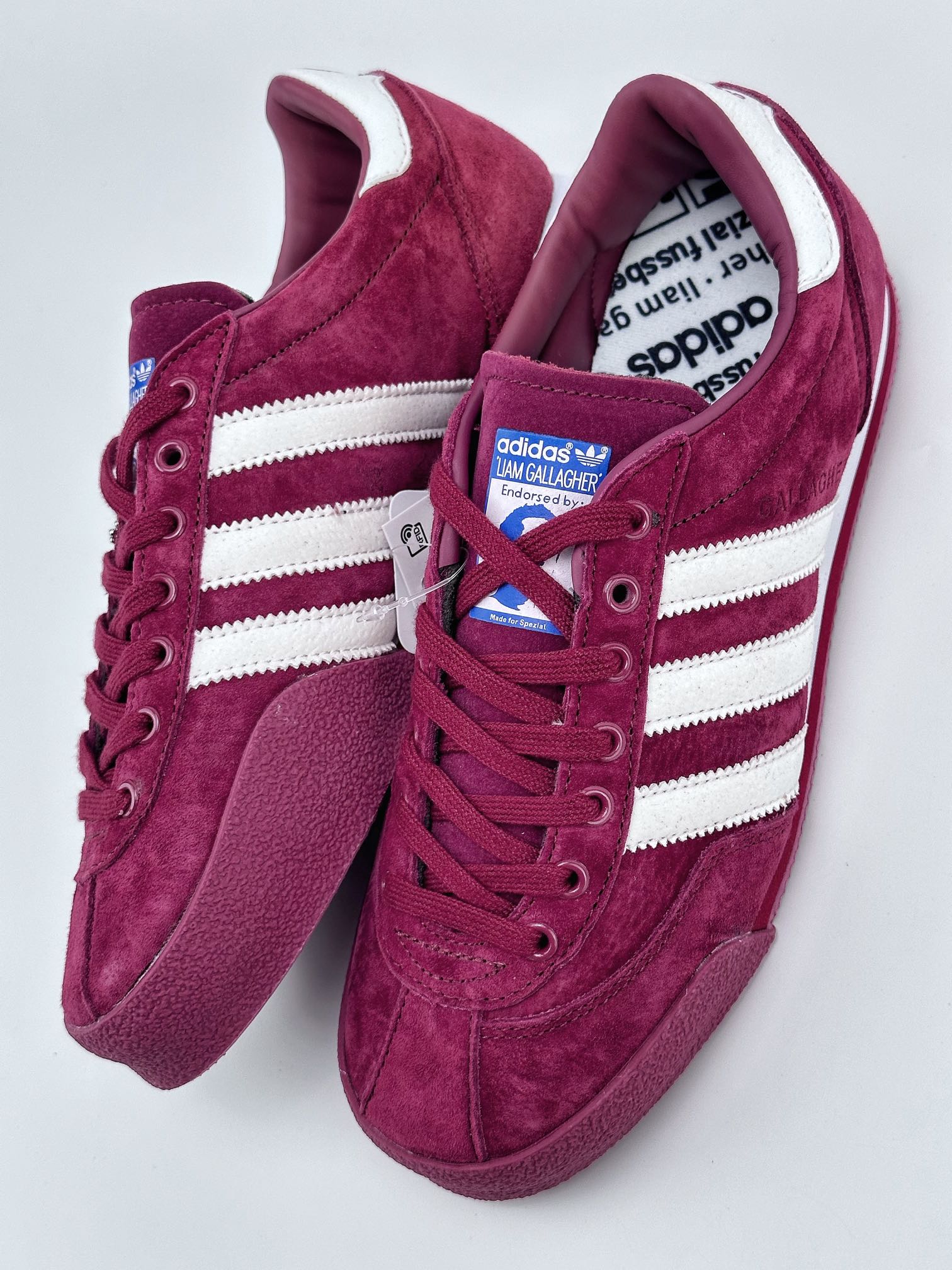 Liam Gallagher x adidas Spezial LG2 SPZL classic low-top sports casual shoes GW3805