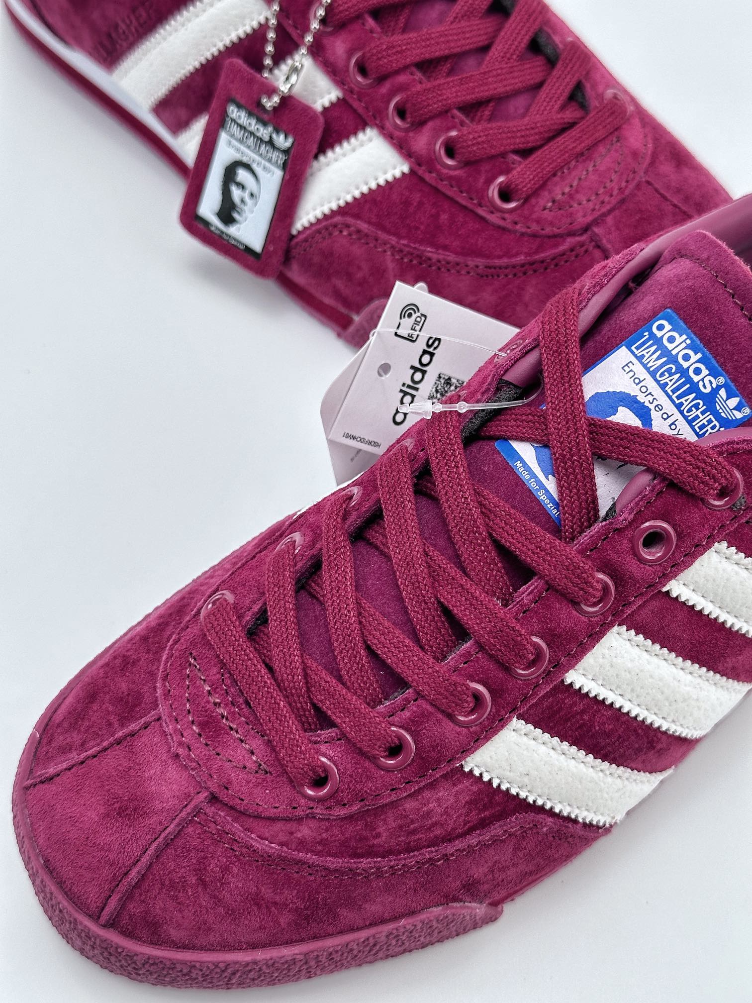 Liam Gallagher x adidas Spezial LG2 SPZL classic low-top sports casual shoes GW3805