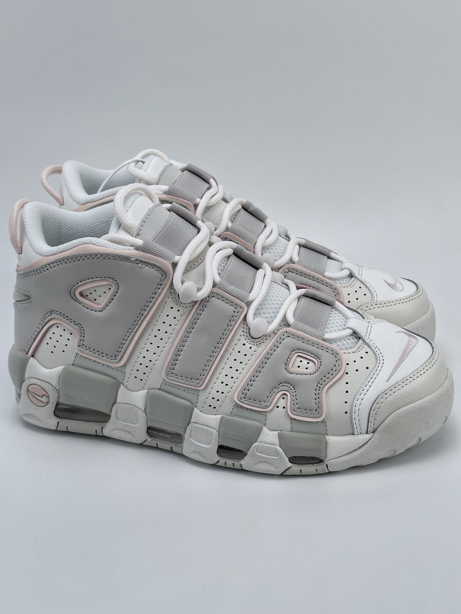 Air More Uptempo Beige Gray Lotus Root Powder DV1137-101