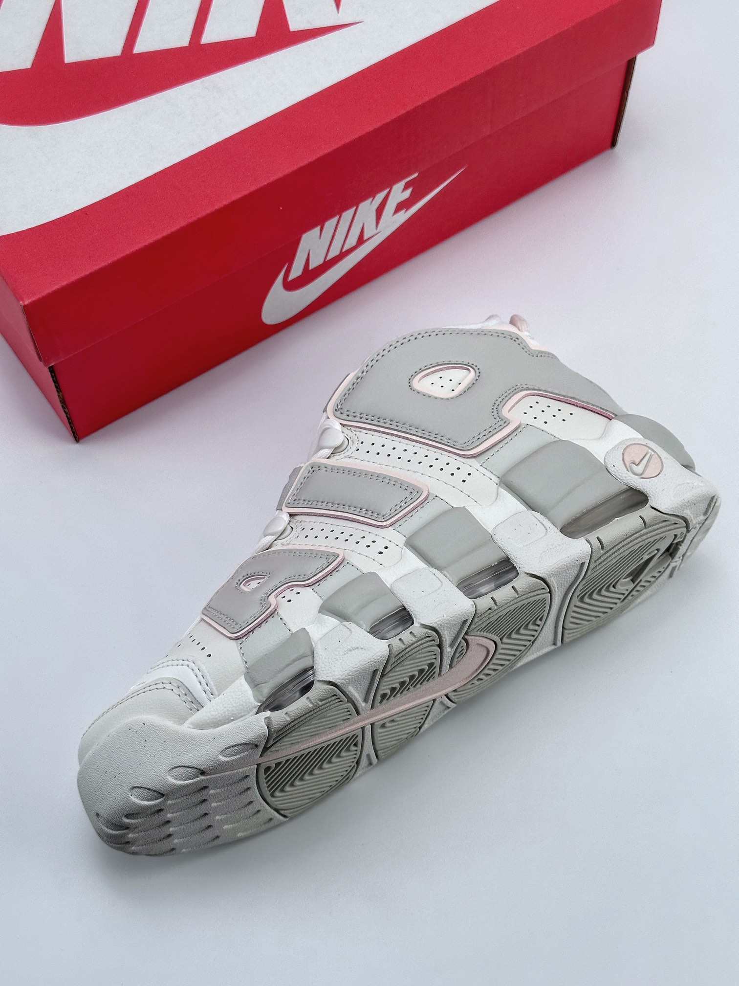 Air More Uptempo Beige Gray Lotus Root Powder DV1137-101