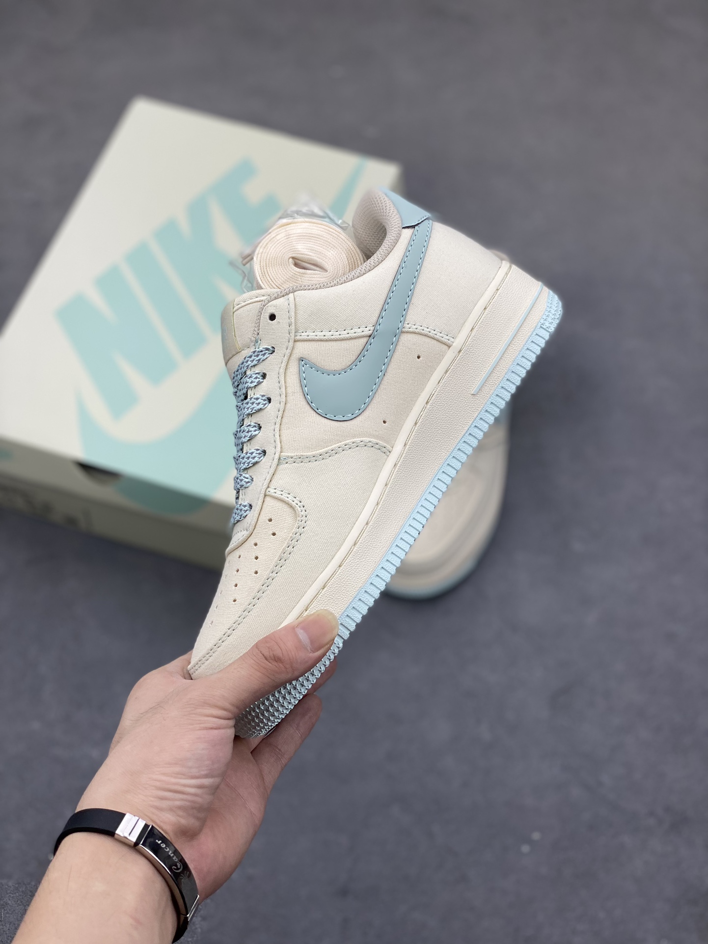 Nike Air Force 1 '07 Low Ice Blue Casual Shoes - Limited Edition 4 i1691518569 2517 2
