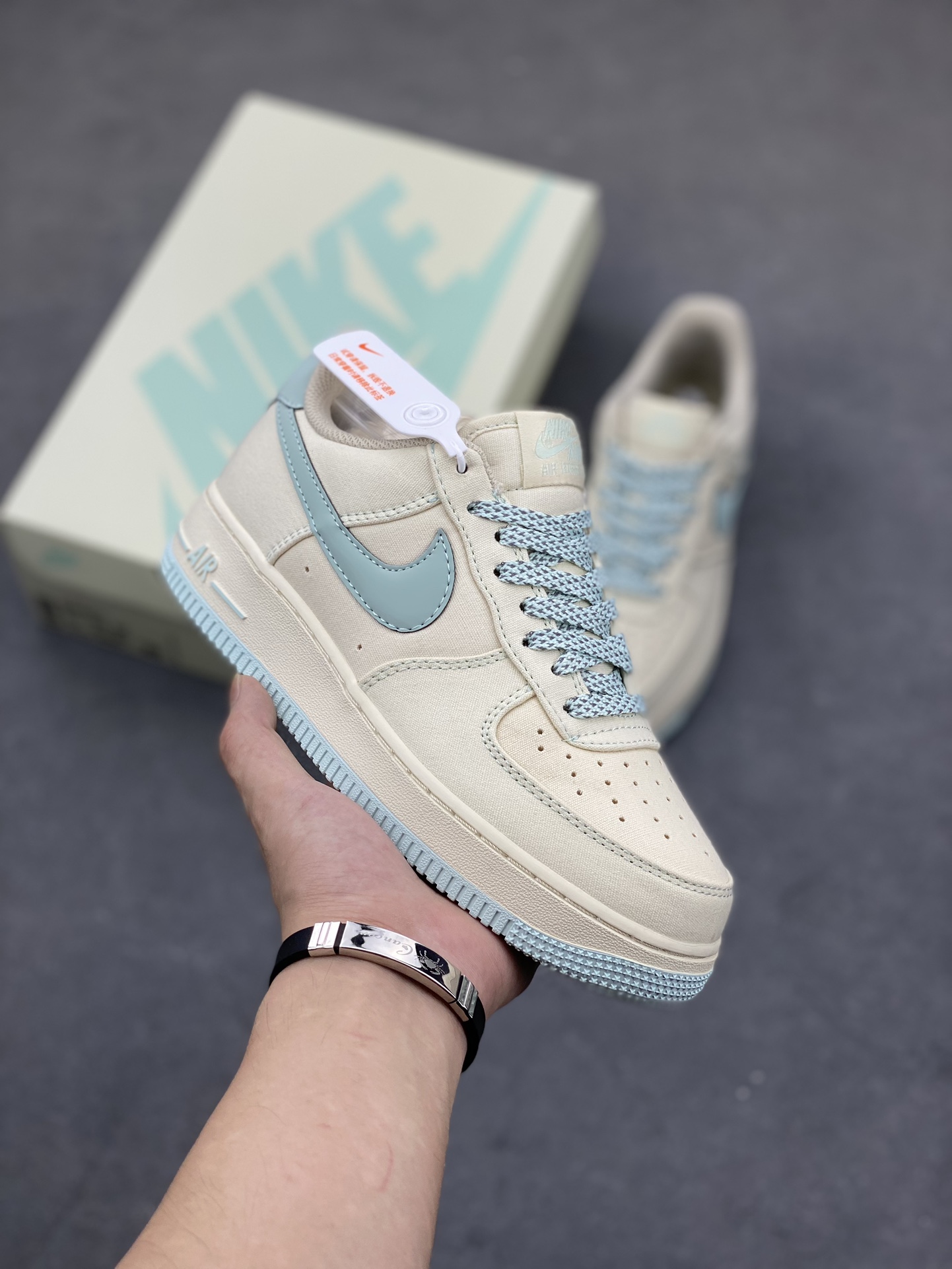 Nike Air Force 1 '07 Low Ice Blue Casual Shoes - Limited Edition 2 i1691518569 42 0