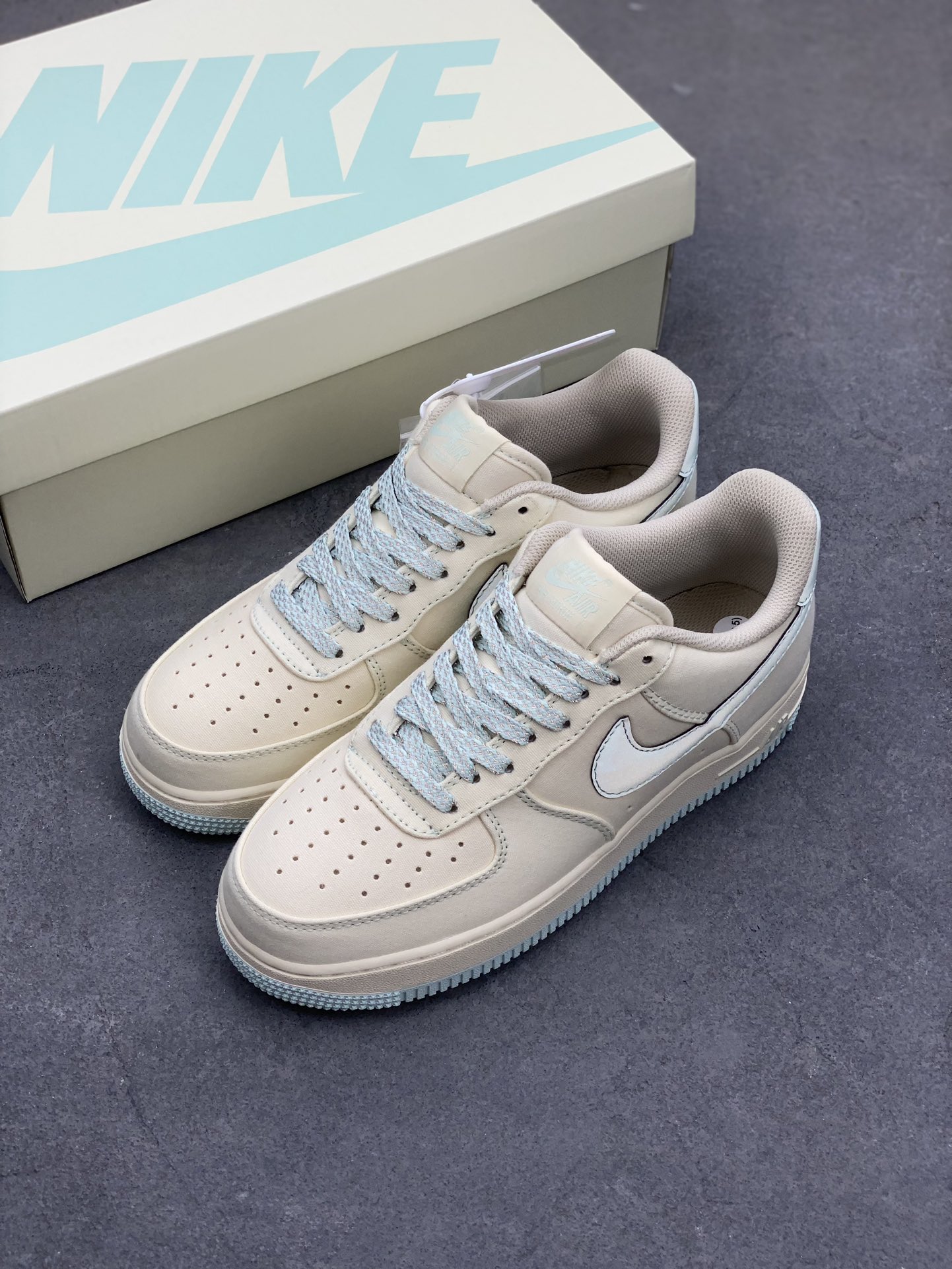 Nike Air Force 1 '07 Low Ice Blue Casual Shoes - Limited Edition 9 i1691518569 815 7