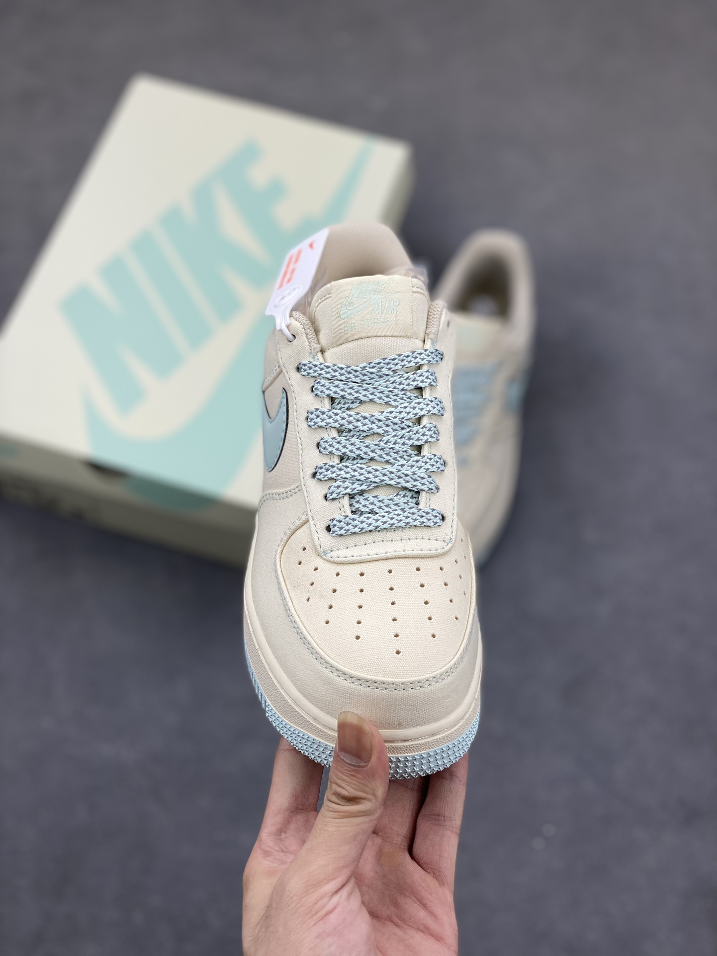 Nike Air Force 1 '07 Low Ice Blue Casual Shoes - Limited Edition 3 i1691518569 9588 1