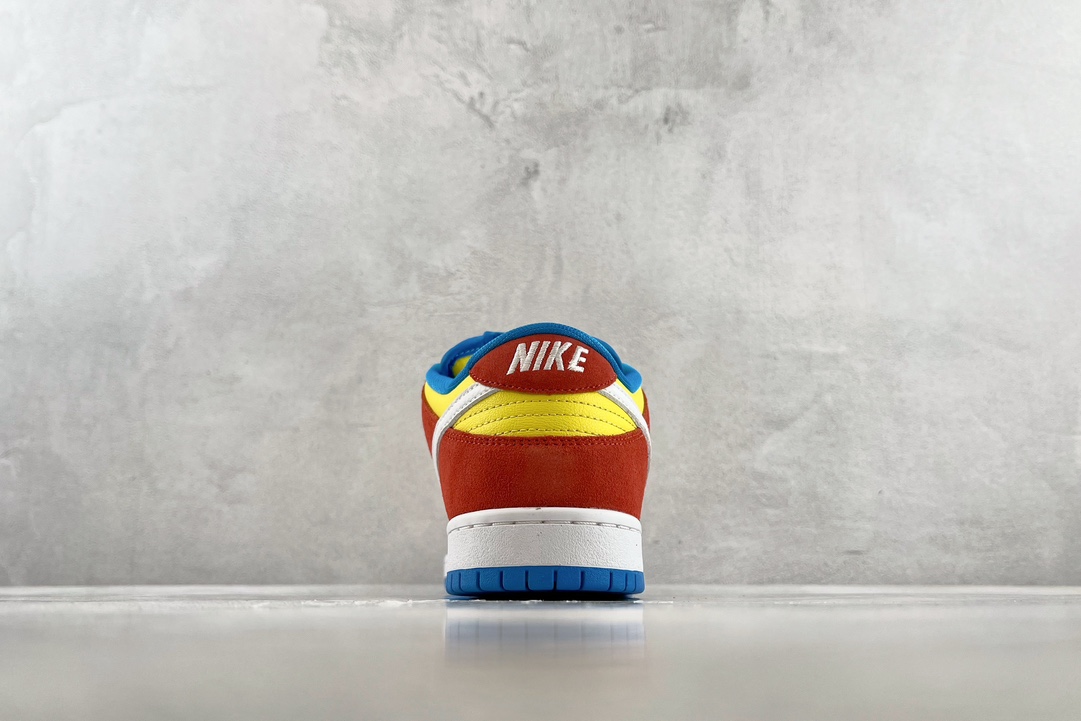 Nike Dunk SB Low Pro ”Bart Simpson” Yellow Orange BQ6817-602