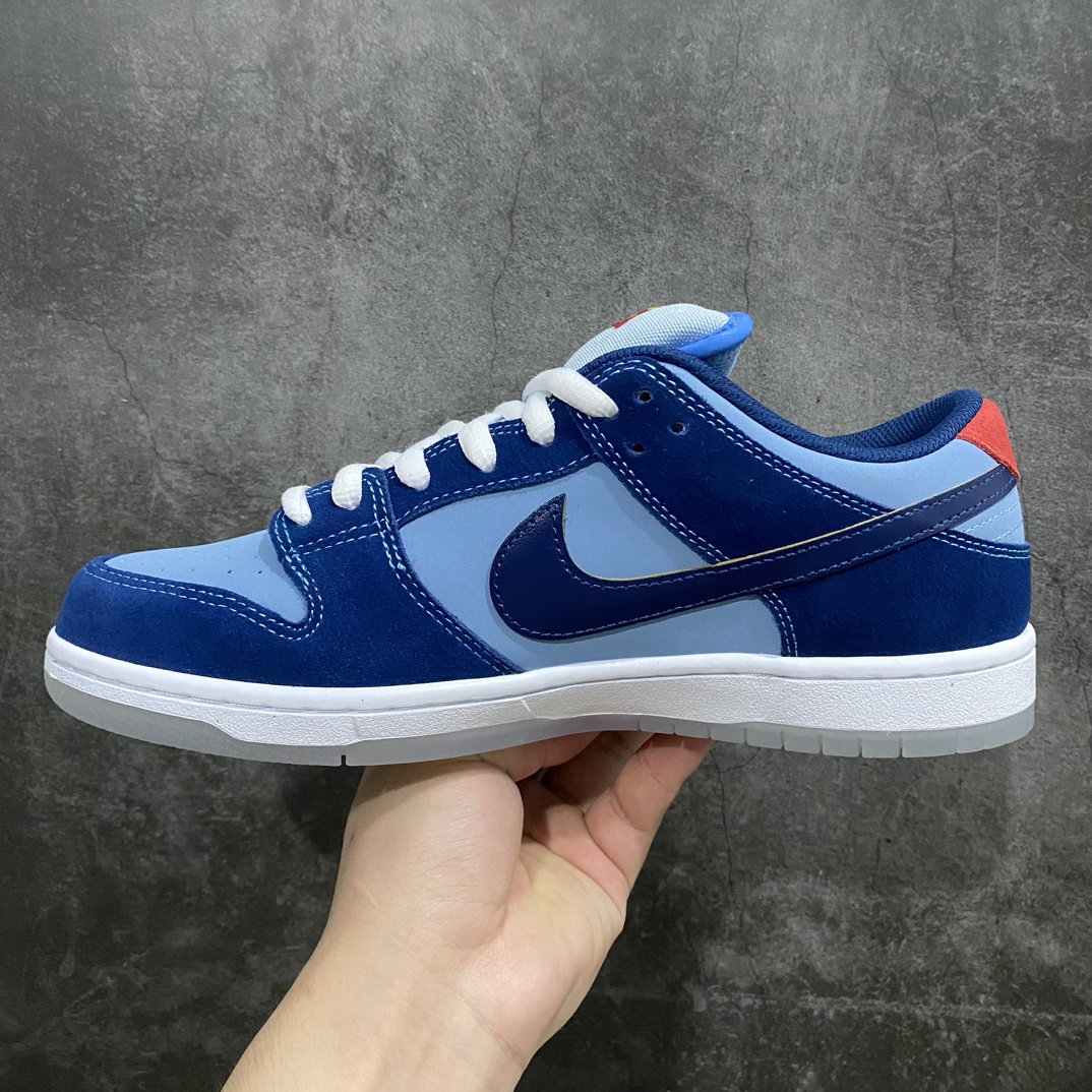 Little Green x Edition Why So Sad x NK Dunk Low Joint Blue and White Bluebird Shipment DX5549-400